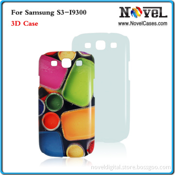 3D Phone Case for Samsung S3 I9300 /Sublimation Mobile Phone Case